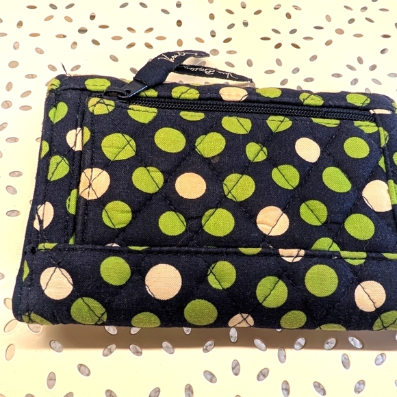 Vera Bradley Lucky Dots Small Wallet - Picture 2 of 4